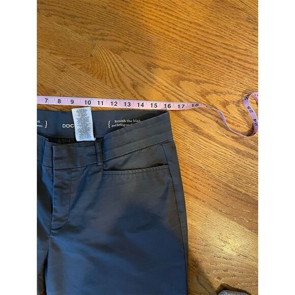 Dockers Ladies Gray Dress Pants Size 12 M Casual Solid Button Closure - Picture 2 of 7